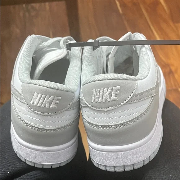 Nike Men's Gray and White Sneakers - Picture 8 of 10